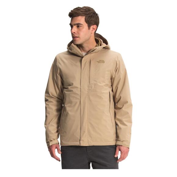 North Face Carto TriClimate Tan Insulated Hooded Jacket - Picture 1 of 13